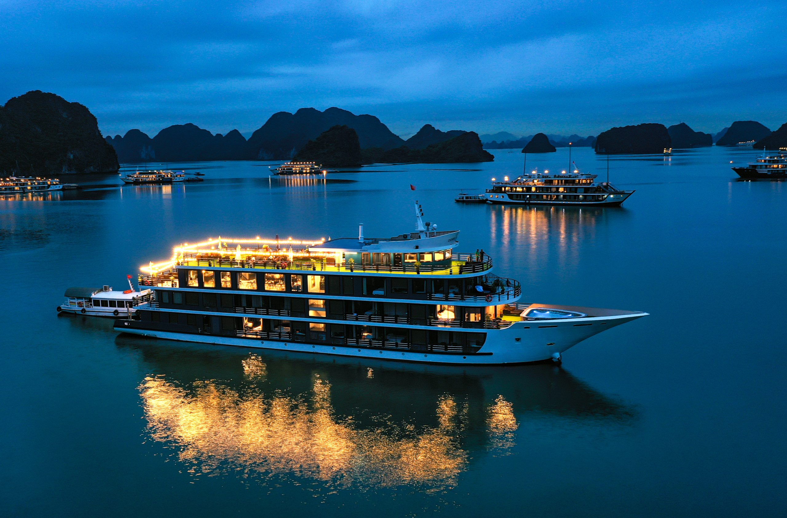 Ha Long Bay 2D1N Full Package With Doris 5* Cruise By Bus/ Limousine