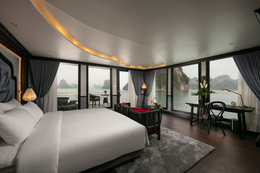 Ha Long Bay 2D1N Full Package With Le Journery  Luxury 4* Cruise By Bus/ Limousine